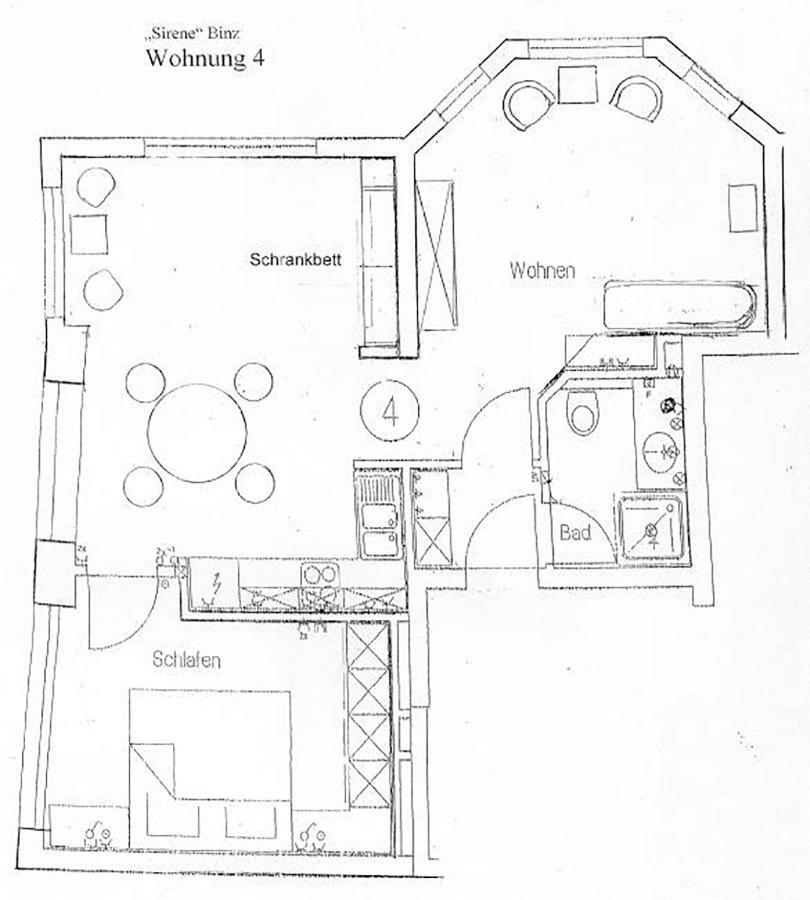 Sirene Whg 4 Koenigsstuhl - 5 Sterne Apartment *